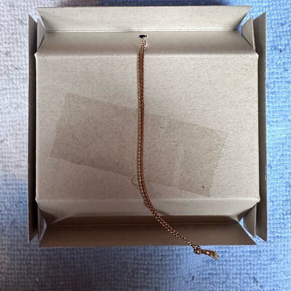 NOS Vintage Nation’s Treasure Genuine 24K Gold Flashed Brass Ornament Nebraska - Picture 3 of 4